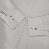 green label relaxing ソフト ジョーゼット プルオーバー ブラウス シャツ アイボリー レディース グリーンレーベルリラクシング【中古】6-0708M∞