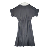 PLAIN PEOPLE ローズペトールスムースジャージードレス 定価42900円 A1551UA309 半袖 ワンピース グレー レディース プレインピープル【中古】6-0608S∞