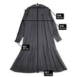 BEARDSLEY ドットカラーレスワンピース BEZ5051209A0001 プルオーバー ワンピース ブラック レディース ビアズリー【中古】6-0708M∞