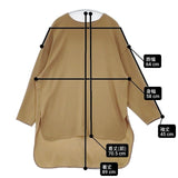 PLAIN PEOPLE A1513FB713 トリアセテート ロングシャツ チュニック ベージュ レディース プレインピープル【中古】6-0517M∞