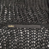 muller of yoshio kubo Mohair linen dress 定価53900円 MLF21804 リネン ワンピース ブラック レディース ミュラーオブ ヨシオクボ【中古】6-0525G◎