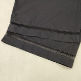 NE QUITTEZ PAS BLACK インド製 コットン ワイド レース パンツ ネイビー レディース ヌキテパ【中古】6-0712G∞