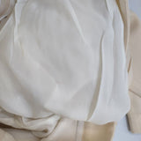 STUDIO NICHOLSON Aida ウール タックスラックス サイズ1 パンツ アイボリー レディース スタジオ ニコルソン【中古】6-1003T∞