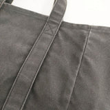 中川政七商店 動く仕切りのトートバッグ 四角底 定価15400円 トートバッグ ブラック レディース 中川政七商店【中古】6-0704G∞