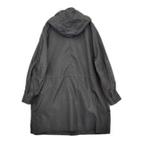 ARTS&SCIENCE シルク フーデットコート 0233-U1020-2077 サイズ2 モッズコート 23AW ブラック ユニセックス アーツ&サイエンス【中古】6-0401M♪