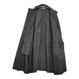 ARTS&SCIENCE シルク フーデットコート 0233-U1020-2077 サイズ2 モッズコート 23AW ブラック ユニセックス アーツ&サイエンス【中古】6-0401M♪
