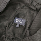 PEARLY GATES 新品 SOLOTEXサッカーパンツ サイズ3 定価27500円 ゴルフ パンツ ブラック メンズ パーリーゲイツ【中古】6-0610M∞
