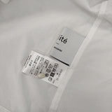 utilite バルーンスリーブブラウス プルオーバー ギャザー コットン 定価14500円 ブラウス シャツ ホワイト レディース ユティリテ【中古】6-0718M∞