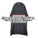maison de SOIL コットンプレーンミニピンタックドレス 定価39600円 インド製 シャツ ワンピース 25AW ネイビー 濃紺 レディース メゾンドソイル【中古】6-0401M♪