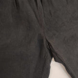 nest Robe リネンイージーパンツ 製品染め 01173-2022 パンツ ブラック レディース ネストローブ【中古】6-0517M∞