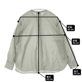 KURASHI&Trips かろやかに春を始めよう ほどよい透け感のシアーシャツ ブラウス シャツ グリーン レディース クラシアンドトリップス/北欧、暮らしの道具店【中古】6-0517M∞