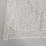 La TOTALITE レース 花柄 22-051-140-8900-2-0 ブラウス シャツ オフホワイト レディース ラトータリテ【中古】6-0608S∞
