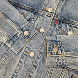 Levi's BOYFRIENDトラッカージャケット 29944-0055 デニムジャケット ブルー レディース リーバイス【中古】6-0712M∞