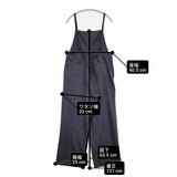 a day in the life UNITED ARROWS コードレーン サロペット+カットソー セット売り オールインワン サロペット ネイビー レディース アデイインザライフ【中古】6-0712M∞