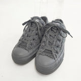 CONVERSE/weeksdays 24AW ボアスニーカー 定価12430円 ほぼ日 22cm 1SE098 スニーカー グレー レディース コンバース/ウィークスデイズ【中古】6-1001T◎