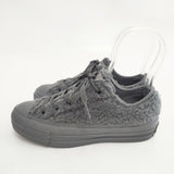 CONVERSE/weeksdays 24AW ボアスニーカー 定価12430円 ほぼ日 22cm 1SE098 スニーカー グレー レディース コンバース/ウィークスデイズ【中古】6-1001T◎
