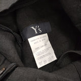 Y's YT-S01-301 リネン 日本製 ロングスカート ブラック レディース ワイズ/Yohji【中古】6-0520M∞