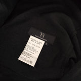 Y's コットン ワイドイージーパンツ YY-T35-578 サイズ3 パンツ ブラック レディース ワイズ/Yohji【中古】6-0713G∞