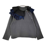 go to Hollywood ビンテージウラケアシンメトリースウェット サイズ1 定価26400円 25AW チャコールグレー レディース ゴートゥーハリウッド【中古】6-0421M♪