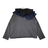 go to Hollywood ビンテージウラケアシンメトリースウェット サイズ1 定価26400円 25AW チャコールグレー レディース ゴートゥーハリウッド【中古】6-0421M♪