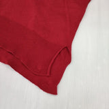 veritecoeur 2way カーディガン 羽織り 定価19800円 シルクカシミヤ混 カシミア ST-033 カーディガン レッド レディース ヴェリテクール【中古】6-0712M∞