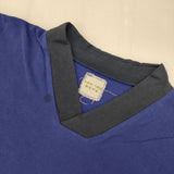 SOU・SOU 伊勢木綿 怒涛 どとう 半袖 こそでふうび わらべぎ Lサイズ キッズ 半袖Ｔシャツ カットソー ブルー レディース ソウソウ【中古】6-0718S∞