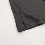 MARGARET HOWELL SUPERFINE WOOL JERSEY TOP 578-5269202 サイズ2 ウール 長袖Ｔシャツ カットソー ロンＴ 25AW チャコールグレー レディース マーガレットハウエル【中古】6-0916T♪