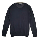 JOHN SMEDLEY シーアイランドコットン ニット イギリス製 英国製 カーディガン ネイビー レディース ジョンスメドレー【中古】6-0712M∞