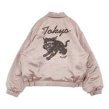 MILKBOY 未使用品 CAT スカジャン 定価54120円 20261103 スカジャン 26SS ピンク ユニセックス ミルクボーイ【中古】6-0407M♪