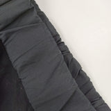 nicholson and nicholson コットンオーガンジー 半袖プルオーバーブラウス シアー素材 定価18700円 サイズ38 ブラウス シャツ ブラック レディース ニコルソンアンドニコルソン【中古】6-0525S◎