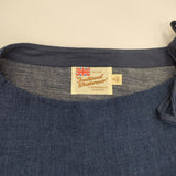 Traditional Weatherwear LACE UP DORMAN BIG TOP レースアップ デニム ブラウス シャツ ブルー レディース トラディショナルウェザーウェア【中古】6-0608S∞