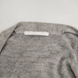 vie evam eva リネンシルク ローブ V191K934 ロング カーディガン グレー レディース ヴィー エヴァムエヴァ【中古】6-0517M∞