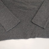 evam eva silk wool moss stitch PO 定価24000円 E193K018 シルクウール セーター ニット ブルーグレー系 レディース エヴァムエヴァ【中古】6-0923T∞