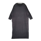 vie evam eva sweat one-piece sumi スミクロ 定価28600円 V233C902 ワンピース 23AW ブラック レディース ヴィー エヴァムエヴァ【中古】6-0513M∞