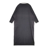 vie evam eva sweat one-piece sumi スミクロ 定価28600円 V233C902 ワンピース 23AW ブラック レディース ヴィー エヴァムエヴァ【中古】6-0513M∞