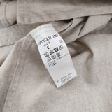 UpcycleLino WIFE&HUSBAND atelier coat アトリエコート 定価35200円 サイズ1 リネンコットン コート ベージュ レディース アップサイクルリノ【中古】6-0418M♪