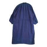 OUTIL ROBE OSSES レーヨンラミー 染め ワンピース ネイビー レディース ウティ【中古】6-0713M∞