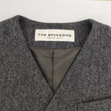 THE SHINZONE ヘリンボーンジレ サイズ36 23AMSJK02 ウール ベスト グレー レディース シンゾーン【中古】6-0923T∞