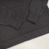 homspun 232-7906 シェットランドプルオーバー ウール サイズF セーター ニット 濃紺 ネイビー レディース ホームスパン【中古】6-1005T∞