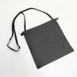 formuniform Drawstring bag with strap SS 30 巾着 ショルダーバッグ ブラック レディース フォームユニフォーム【中古】6-0704G∞