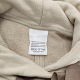 HUG O WaR フーディーワンピース サイズ2 スウェット ワンピース ベージュ レディース ハグオーワー【中古】6-0418M♪