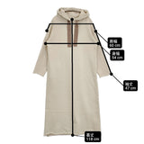HUG O WaR フーディーワンピース サイズ2 スウェット ワンピース ベージュ レディース ハグオーワー【中古】6-0418M♪