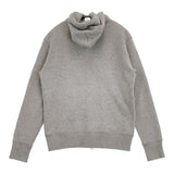 MHL./LOOPWHEELER 595-7269506 ジップアップ LIGHT LOOPBACK COTTON JERSEY パーカー グレー レディース エムエイチエル/ループウィラー【中古】6-0713M∞