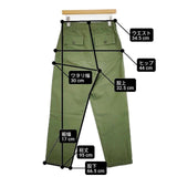 THE SHINZONE 定番 BAKER PANTS ベイカーパンツ 定価23100円 15AMSPA18 サイズ36 パンツ カーキ レディース シンゾーン【中古】6-0713G∞