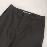 FRAMeWORK チノクロスストレッチパンツ 定価14300円 チノパンツ ブラック レディース フレームワーク【中古】6-0713G∞
