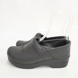 dansko Professional プロフェッショナル サイズ36 レザー 厚底 サボ シューズ・靴 ブラック レディース ダンスコ【中古】6-0605G◎