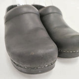 dansko Professional プロフェッショナル サイズ36 レザー 厚底 サボ シューズ・靴 ブラック レディース ダンスコ【中古】6-0605G◎