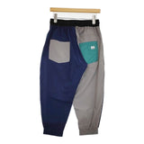 gym master Comfy ナイロンクロップドパンツ G221610 パンツ ネイビー グリーン レディース ジムマスター【中古】6-0713G∞