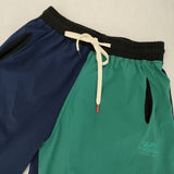 gym master Comfy ナイロンクロップドパンツ G221610 パンツ ネイビー グリーン レディース ジムマスター【中古】6-0713G∞