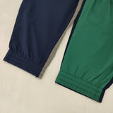 gym master Comfy ナイロンクロップドパンツ G221610 パンツ ネイビー グリーン レディース ジムマスター【中古】6-0713G∞